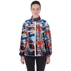 Slow Snow 1 1 Women s High Neck Windbreaker