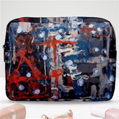 Slow Snow 1 1 Make Up Pouch (large)