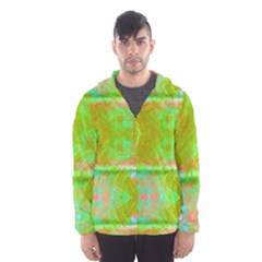 Tank Yellow  #scottfreeart N Green Purple Img 1589 Men s Hooded Windbreaker