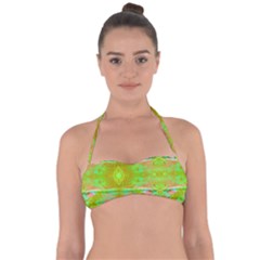 Tank Yellow  #scottfreeart N Green Purple Img 1589 Halter Bandeau Bikini Top