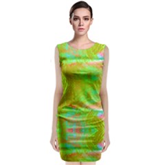 Tank Yellow  #scottfreeart N Green Purple Img 1589 Sleeveless Velvet Midi Dress