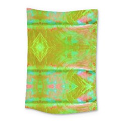 Tank Yellow  #scottfreeart N Green Purple Img 1589 Small Tapestry