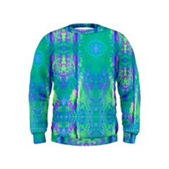 Tank Blue  #scottfreear T= N Green Purple Img 1589 Kids  Sweatshirt by ScottFreeArt