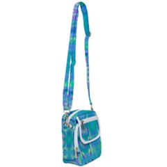 Tank Blue  #scottfreear T= N Green Purple Img 1589 Shoulder Strap Belt Bag by ScottFreeArt