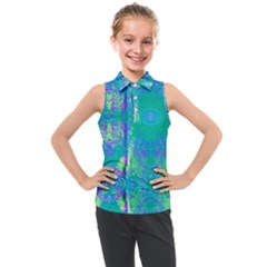 Tank Blue  #scottfreear T= N Green Purple Img 1589 Kids  Sleeveless Polo Tee