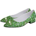 My Paint My Pallet Brocade Green SCARABS Women s Low Heels View2