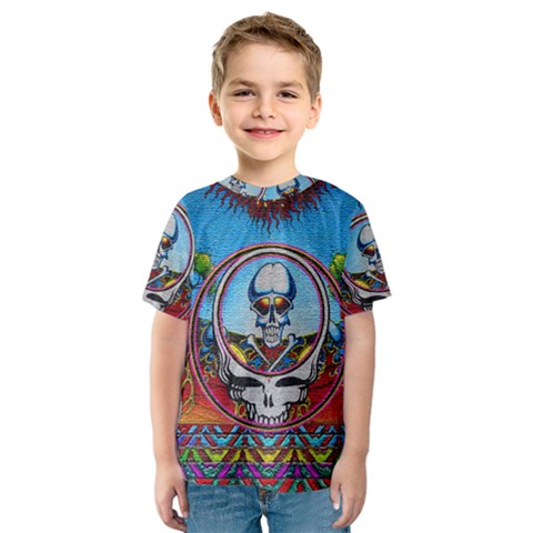 Grateful Dead Wallpapers Kids  Sport Mesh Tee by Sapixe