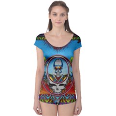 Grateful Dead Wallpapers Boyleg Leotard  by Sapixe