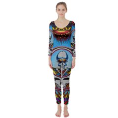 Grateful Dead Wallpapers Long Sleeve Catsuit by Sapixe