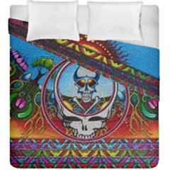 Grateful Dead Wallpapers Duvet Cover Double Side (king Size) by Sapixe