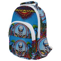 Grateful Dead Wallpapers Rounded Multi Pocket Backpack by Sapixe