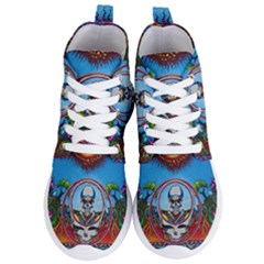 Grateful Dead Wallpapers Women s Lightweight High Top Sneakers by Sapixe