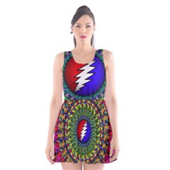 Grateful Dead Scoop Neck Skater Dress