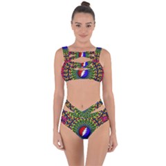 Grateful Dead Bandaged Up Bikini Set  by Sapixe