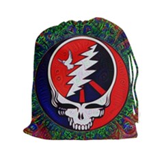 Grateful Dead Drawstring Pouch (2xl) by Sapixe