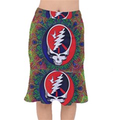 Grateful Dead Short Mermaid Skirt by Sapixe