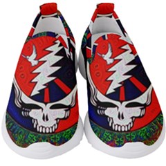 Grateful Dead Kids  Slip On Sneakers by Sapixe