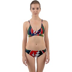 Grateful Dead Wrap Around Bikini Set by Sapixe