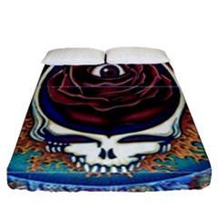 Grateful Dead Ahead Of Their Time Fitted Sheet (queen Size) by Sapixe