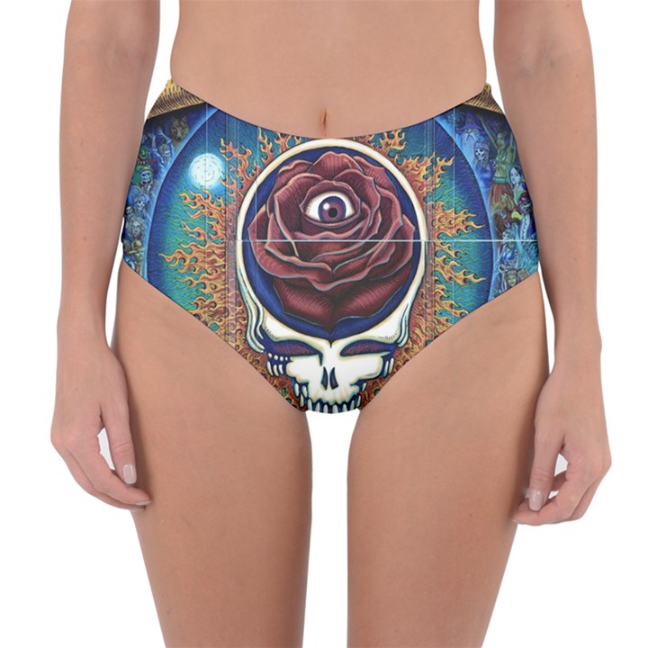 Grateful Dead Ahead Of Their Time Reversible High-Waist Bikini Bottoms