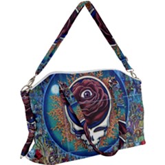 Grateful Dead Ahead Of Their Time Canvas Crossbody Bag by Sapixe