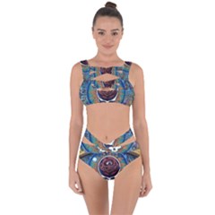 Grateful Dead Ahead Of Their Time Bandaged Up Bikini Set  by Sapixe