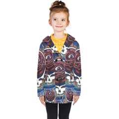 Grateful Dead Ahead Of Their Time Kids  Double Breasted Button Coat