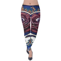 Grateful Dead Ahead Of Their Time Velvet Leggings by Sapixe