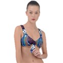 Grateful Dead Ahead Of Their Time Front Tie Bikini Top View1