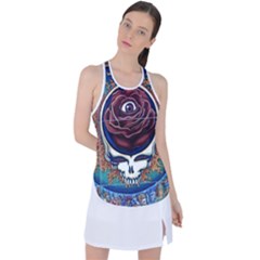 Grateful Dead Ahead Of Their Time Racer Back Mesh Tank Top