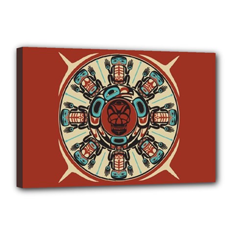 Grateful Dead Pacific Northwest Cover Canvas 18  X 12  (stretched) by Sapixe