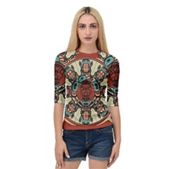 Grateful Dead Pacific Northwest Cover Quarter Sleeve Raglan Tee