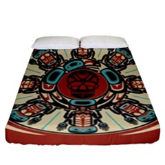 Grateful Dead Pacific Northwest Cover Fitted Sheet (california King Size)