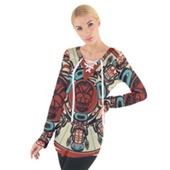 Grateful Dead Pacific Northwest Cover Tie Up Tee by Sapixe