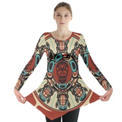 Grateful Dead Pacific Northwest Cover Long Sleeve Tunic 