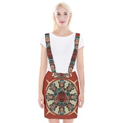 Grateful Dead Pacific Northwest Cover Braces Suspender Skirt by Sapixe