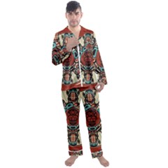 Grateful Dead Pacific Northwest Cover Men s Satin Pajamas Long Pants Set by Sapixe