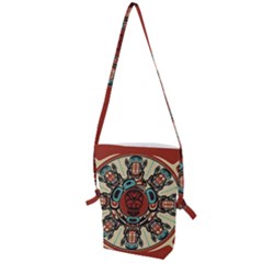 Grateful Dead Pacific Northwest Cover Folding Shoulder Bag by Sapixe