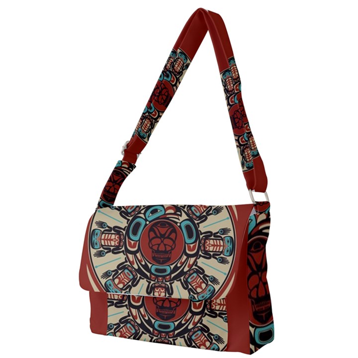 Grateful Dead Pacific Northwest Cover Full Print Messenger Bag (S)