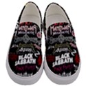 Metal Bands College Men s Canvas Slip Ons View1