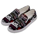 Metal Bands College Men s Canvas Slip Ons View2