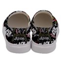 Metal Bands College Men s Canvas Slip Ons View4