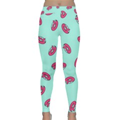 Donuts Pattern Food Colourful Classic Yoga Leggings