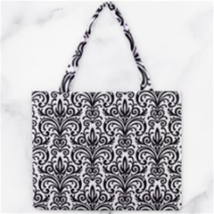 Overlay Transparent Pattern Mini Tote Bag by Vaneshart