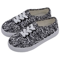 Overlay Transparent Pattern Kids  Classic Low Top Sneakers by Vaneshart