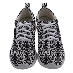 Overlay Transparent Pattern Women Athletic Shoes