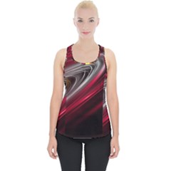 Circle Background Red Dark Bokeh Piece Up Tank Top by Vaneshart