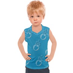 Bubble Group Pattern Abstract Kids  Sport Tank Top