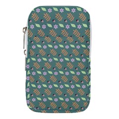 Nature Pattern Spring Green Waist Pouch (large) by Vaneshart