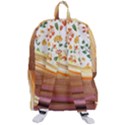 Floral Background Abstract Pattern Travelers  Backpack View3